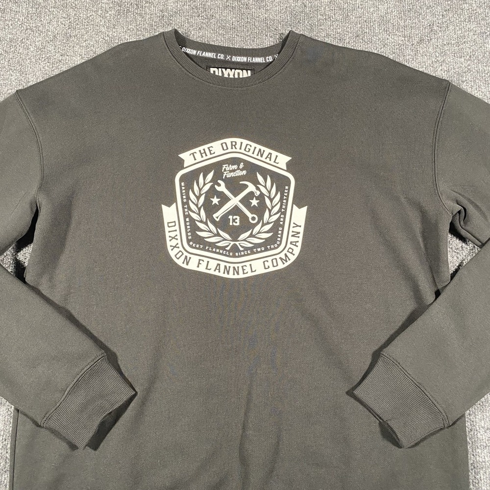 Dixxon Ground Up Customs Fleece Sweatshirt Mens XL Stretch Fabric West Coast